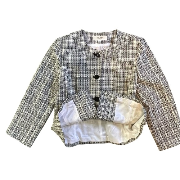 Jones Studio Seperates houndstooth blazer size 8 - Picture 6 of 13